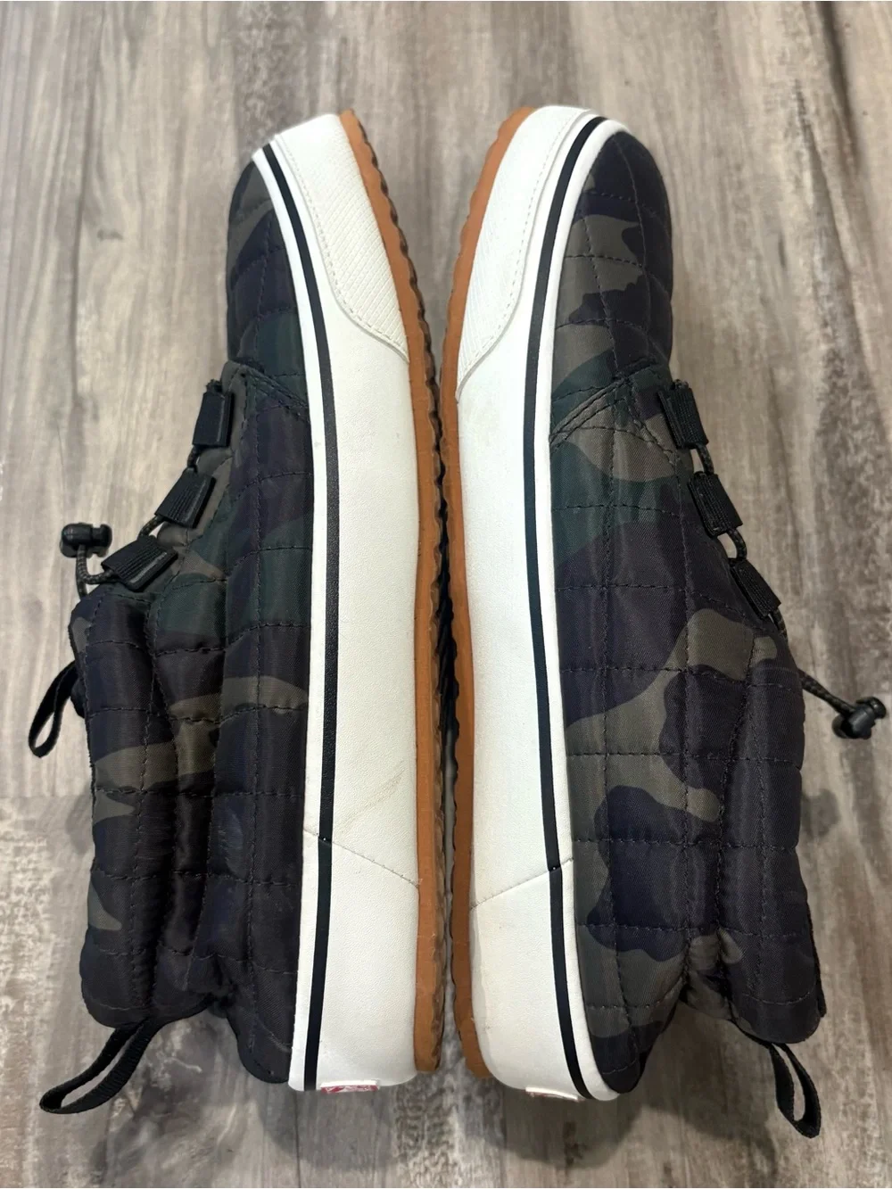 Vans Nylon Chukka Slip-Er in Woodland Camo Men’s SZ 10 UltraCush